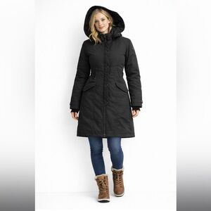 The north face shavana down filled parka jacket size medium